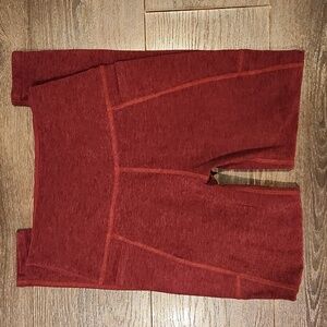 Peloton Red Leggings